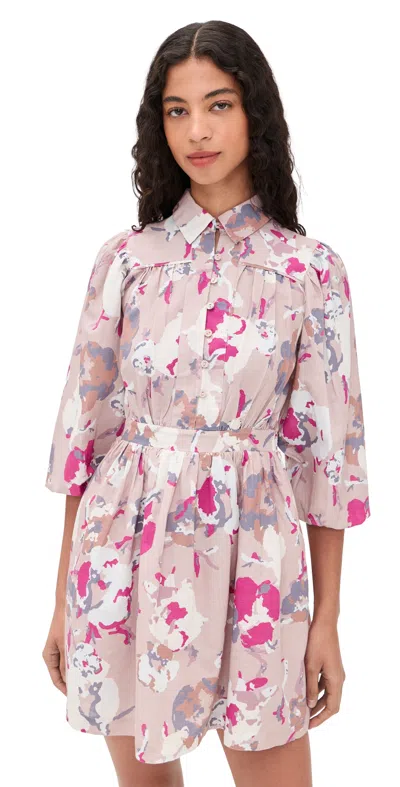 Cleobella X Loverly Grey Leigh Mini Dress Blume Print