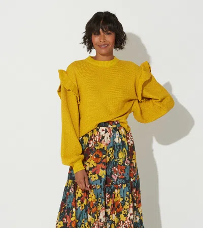 Cleobella Yara Sweater In Yellow