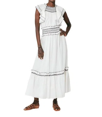 Cleobella Yvonne Ankle Dress In White