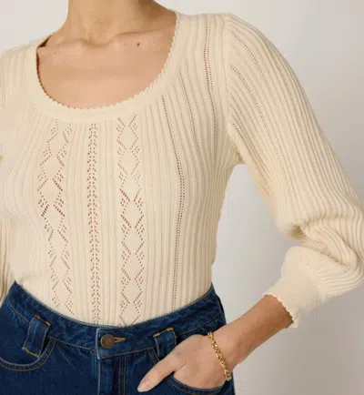 Cleobella Zoe Sweater | Ivory