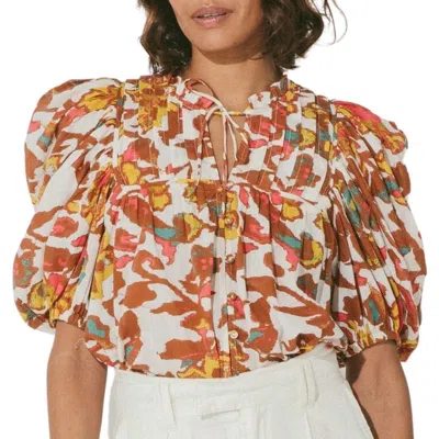 Cleobella Zola Blouse In Shea In Multi