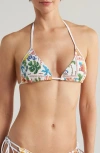 Cleonie Bells Bikini Top In Tropicana