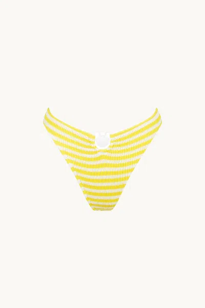 Cleonie Byron Brief Sunshine Stripe In Yellow