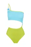 Cleonie Corrimal Maillot Chartreuse Sky In Green