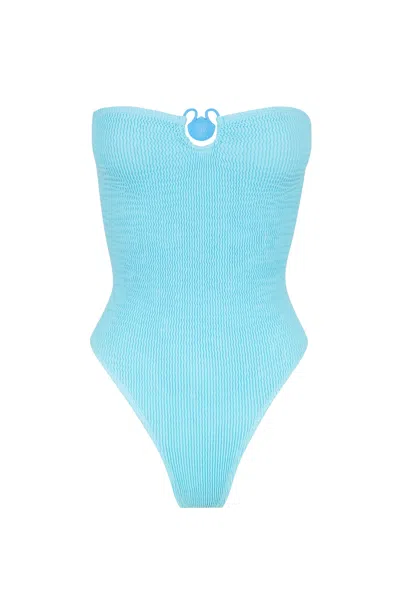 Cleonie Manly Maillot Sky In Blue
