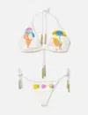 Cleonie Swim Gelato Beaded Kini Set