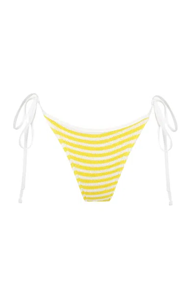 Cleonie Tini Brief Sunshine Stripe In Yellow