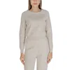 Cleré Beige Viscose Sweater In Gray