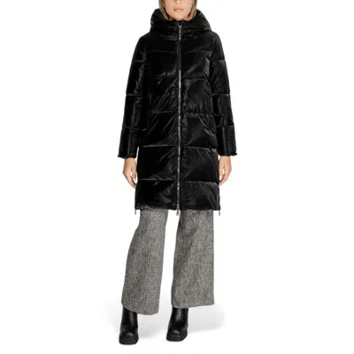 Cleré Polyester Jackets & Women's Coat In Black