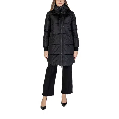 Cleré Polyester Jackets & Women's Coat In Black