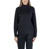 Cleré Black Viscose Sweater In Black