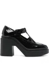 Clergerie 100mm Natcha Loafers In Black