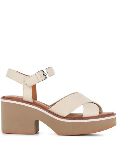 CLERGERIE 40MM LEATHER SANDALS