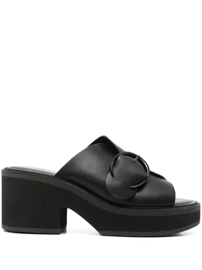 Clergerie 75mm Cash Mules In Black