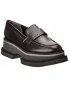 Clergerie Banel Leather Loafer In Black