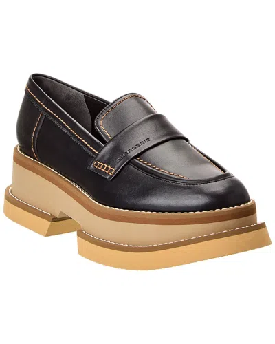 Clergerie Banelsp Leather Loafer In Brown