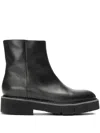 Clergerie Clover Ankle Boots In Black