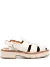 Clergerie Connor Sandles In Neutrals