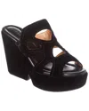 Clergerie Black Nateo Heeled Sandals In Black