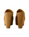 Clergerie Dolcy9 Sandals - Green - Leather In Brown