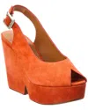 Clergerie Dylan9 Sandals  - Orange - Leather In Red