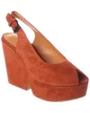 Clergerie Dylan9 Sandals  - Orange - Leather In Red