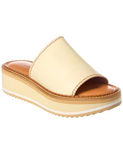 CLERGERIE CLERGERIE FASTSP LEATHER PLATFORM SANDAL