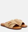 Clergerie Irme Raffia Slides