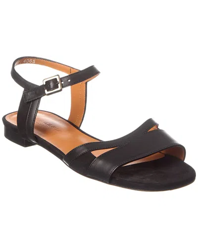 Clergerie Izzie Leather Sandal In Black