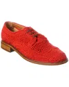 Clergerie Joy Wool Oxford In Red