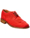 Clergerie Joy Wool Oxford In Red