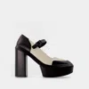 Clergerie Juna Pumps In Black