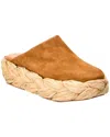 Clergerie Lim Suede Sandal In Brown
