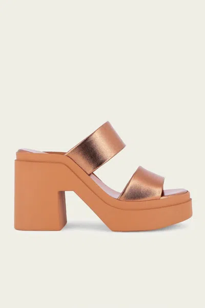 Clergerie Next Platform Mules In Cooper In Neutral