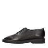 Clergerie Paris Flat Shoes Black In Nero Scuri