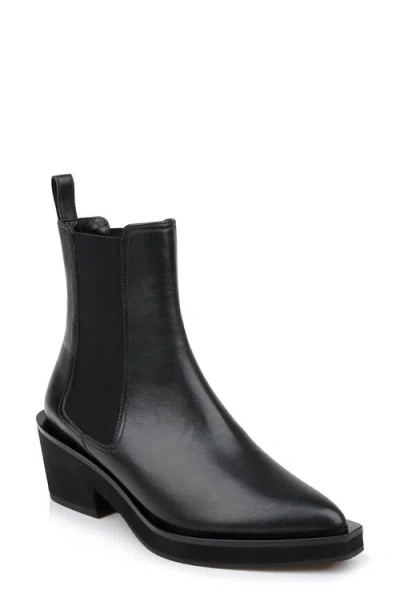 Clergerie Tegan Pointed Toe Boot (women0 In Black Calf