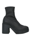 Clergerie Woman Ankle Boots Black Size 6.5 Lambskin