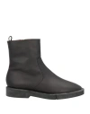 Clergerie Woman Ankle Boots Black Size 7.5 Leather In Black