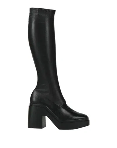 Clergerie Woman Boot Black Size 7.5 Lambskin