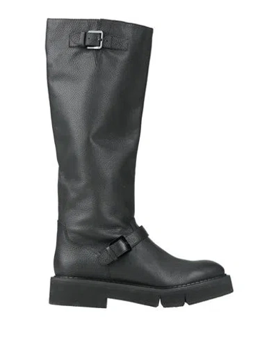 Clergerie Woman Boot Black Size 7.5 Leather