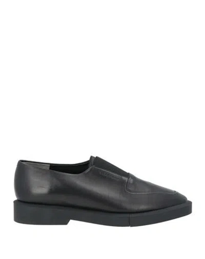 Clergerie Woman Loafers Black Size 6.5 Lambskin