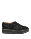 Clergerie Woman Loafers Black Size 6 Leather In Black