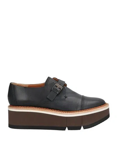 Clergerie Woman Loafers Black Size 7 Leather