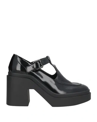 Clergerie Woman Pumps Black Size 7.5 Leather