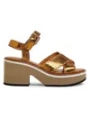 Clergerie Women's Charlisr 40mm Leather Sandals In Desert