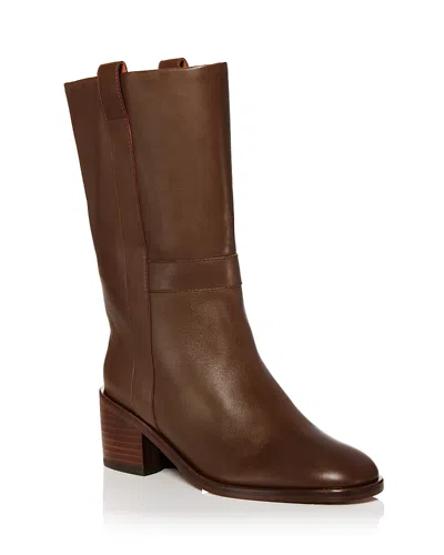 Clergerie Women's Lida Boots In Brown Calf