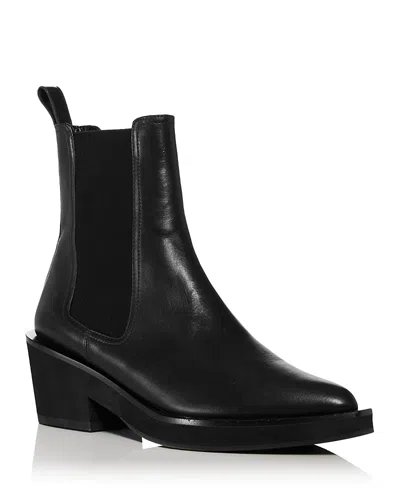 Clergerie Women's Tegan Chelsea Boots In Black Calf