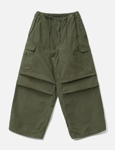 Clesste Vintage Effect M-51 Arctic Trousers In Green