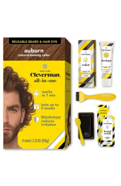 Cleverman Reusable Beard & Hair Dye Kit In Brown