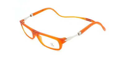 Clic Vunetic Tenore Men's Glasses, Orange, Size +1.50